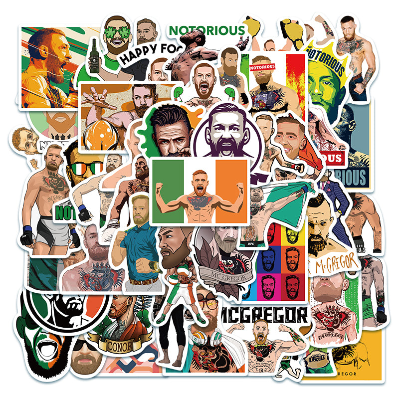 50pcs Conor McGregor Stickers