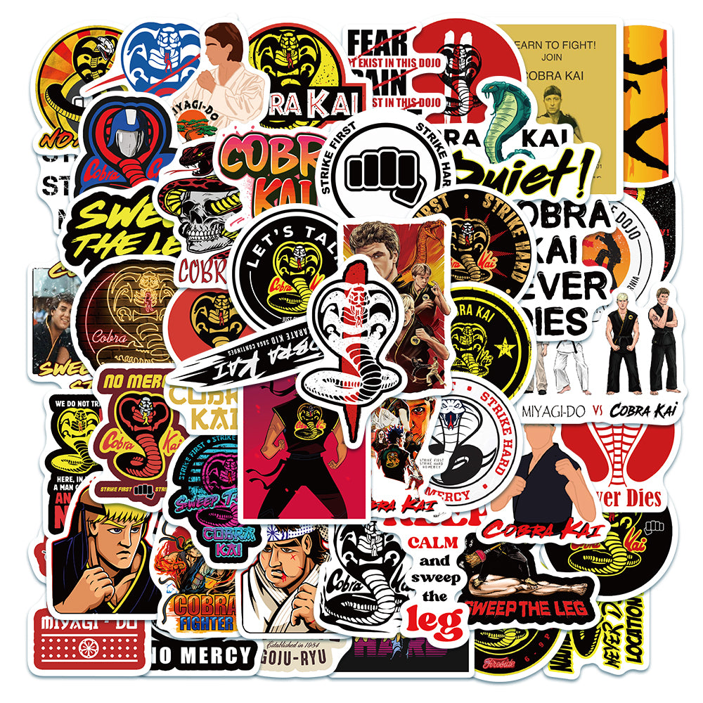 50pcs Cobra Kai 2 Stickers