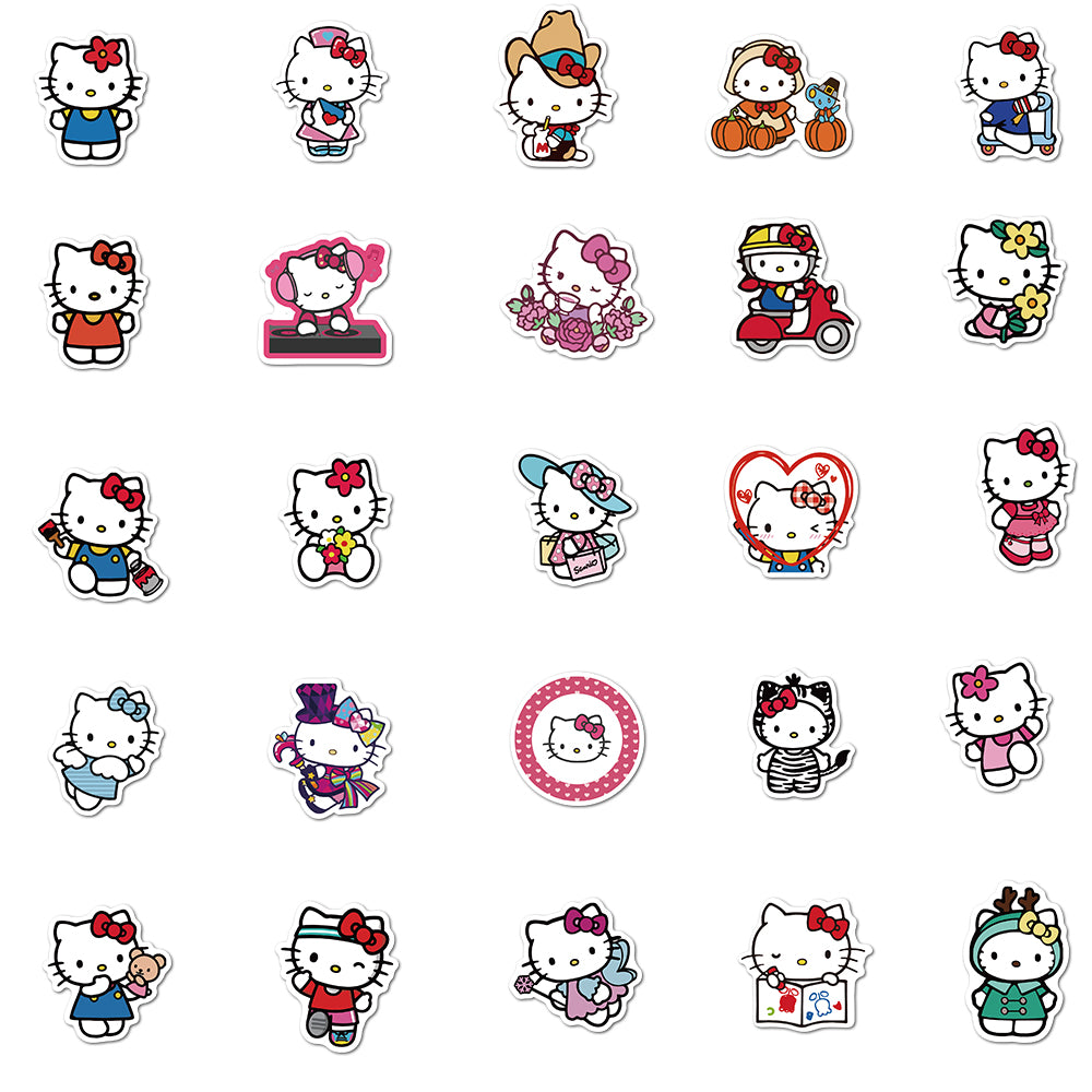 50pcs Hello Kitty 1 Stickers