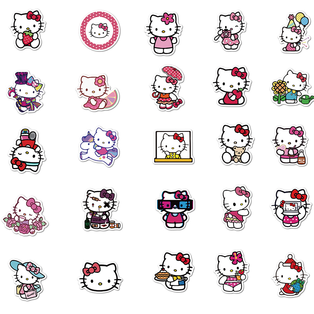 50pcs Hello Kitty 1 Stickers