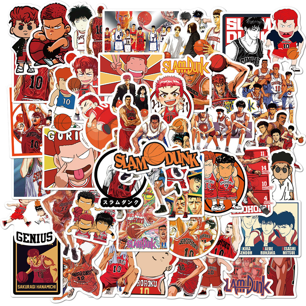 50pcs SLAM DUNK Stickers