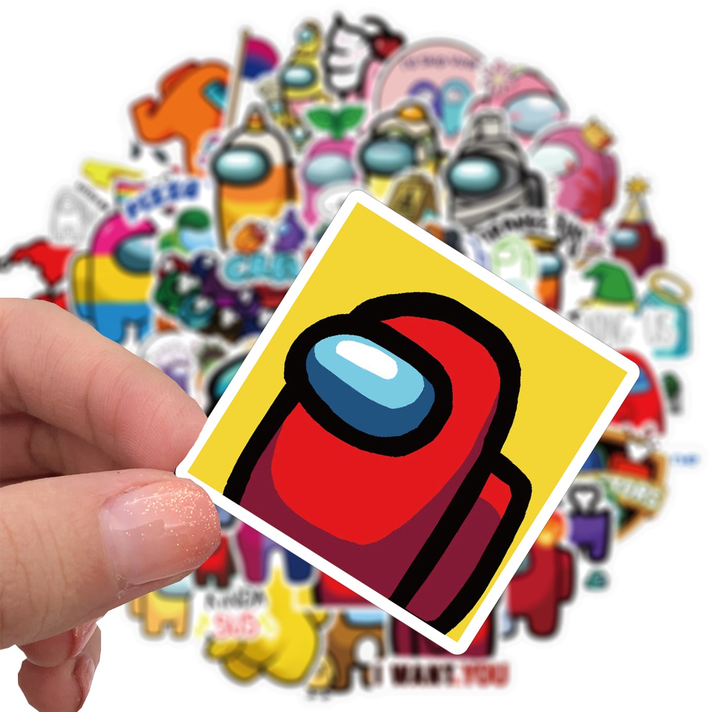 50pcs Among Us 4 Stickers