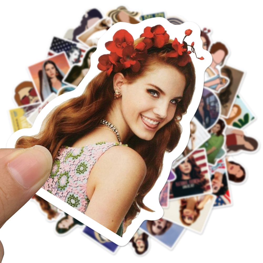 50pcs Lana Del Rey Stickers