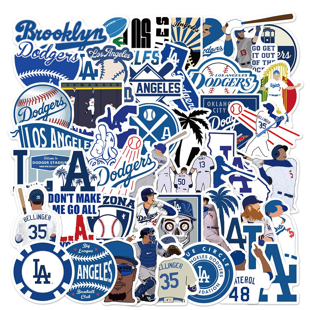 La Dodgers Stickers for Sale