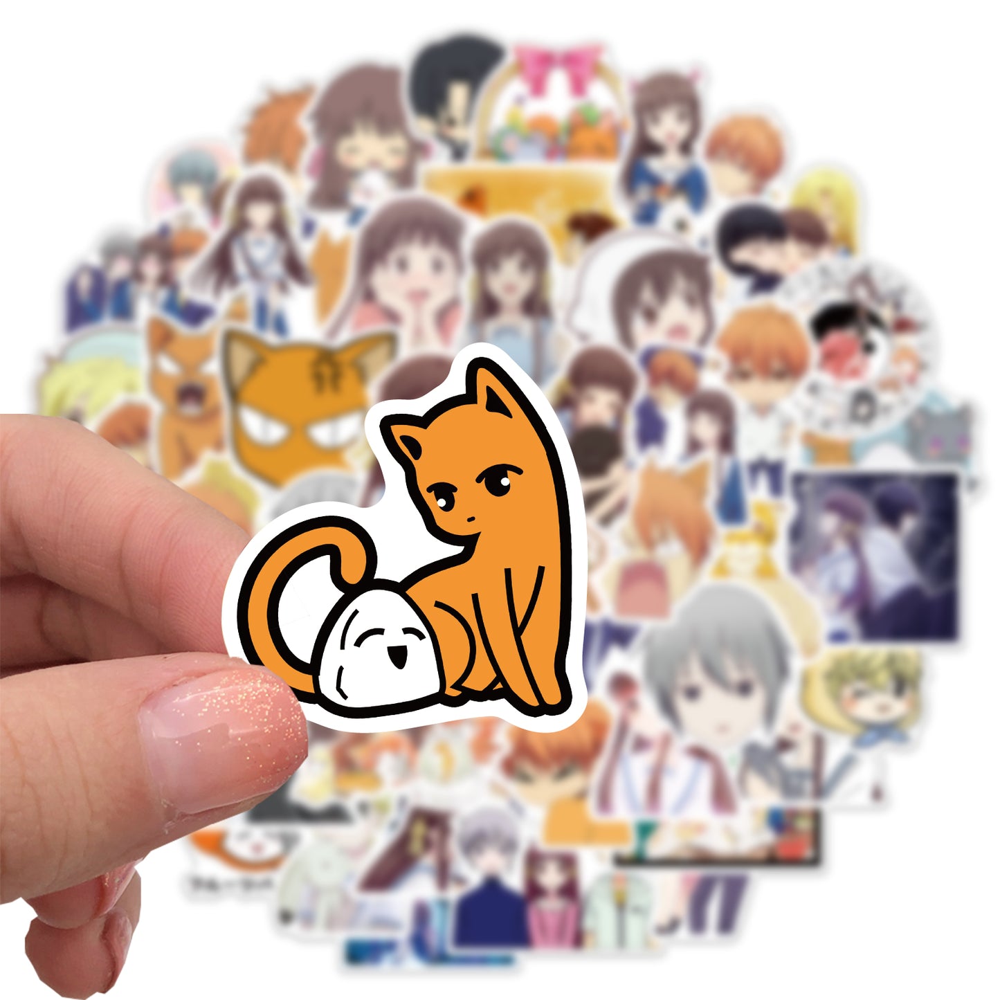 50pcs Fruits Basket 1 Stickers