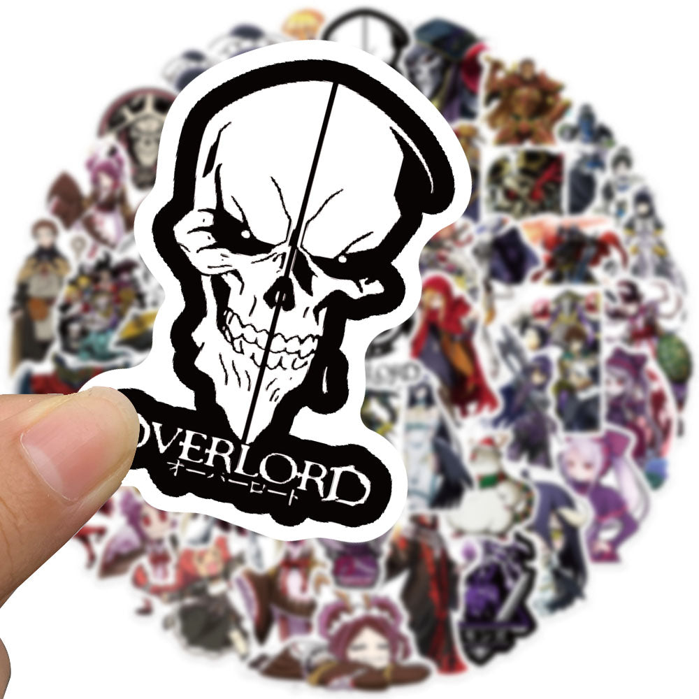 50pcs Overlord Stickers