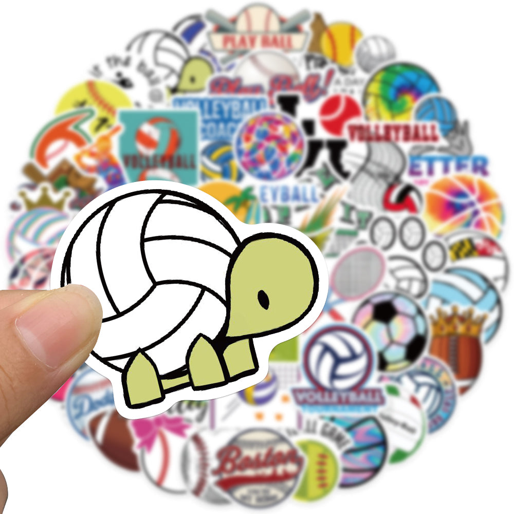 50pcs Ball Sports Colletion 1 Stickers