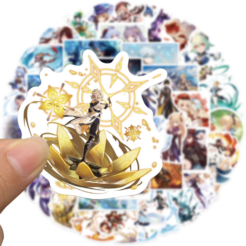 50pcs Genshin Impact 4 Stickers
