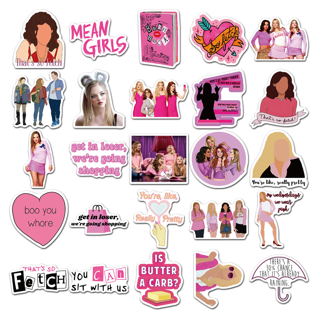 50pcs Mean Girl 2 Stickers