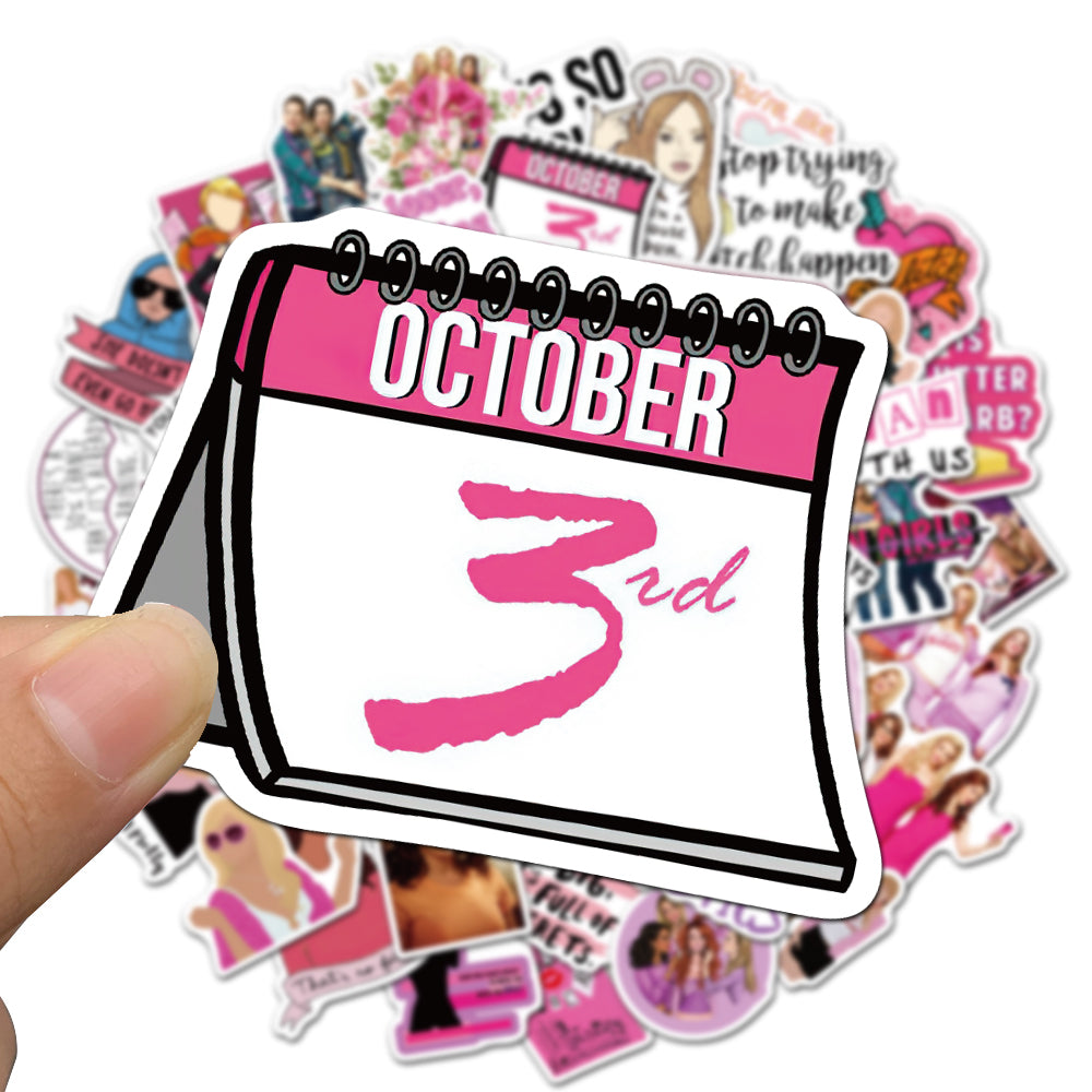 50pcs Mean Girl 2 Stickers