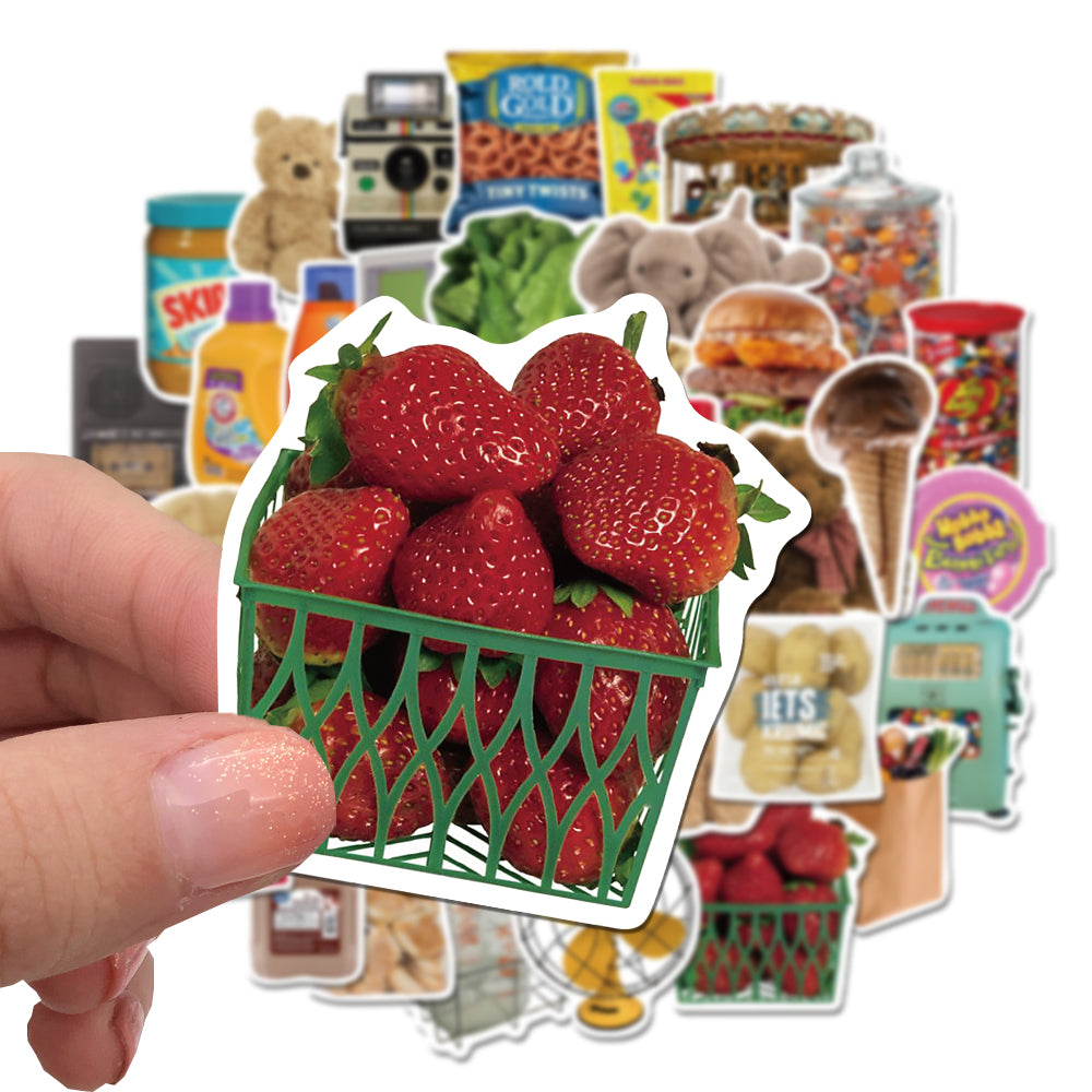 40pcs Retro Goods Stickers