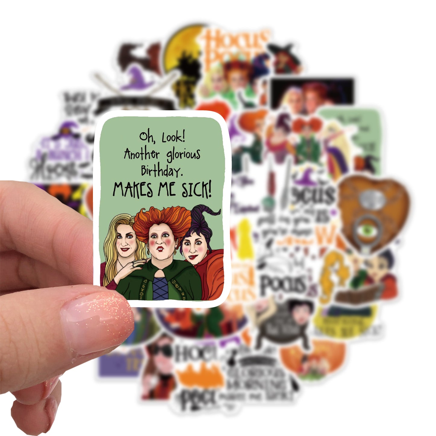50pcs Hocus Pocus 1 Stickers