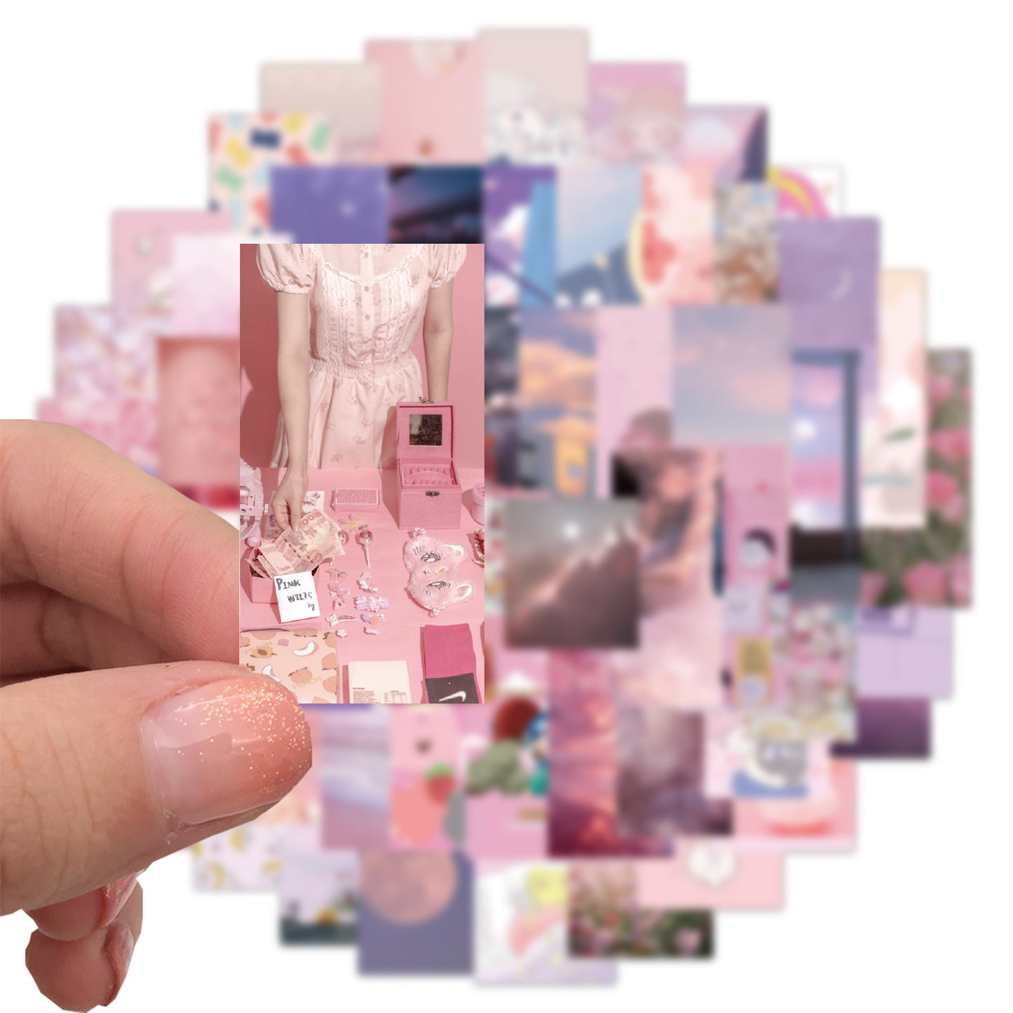 62pcs Girls Style 1 Stickers