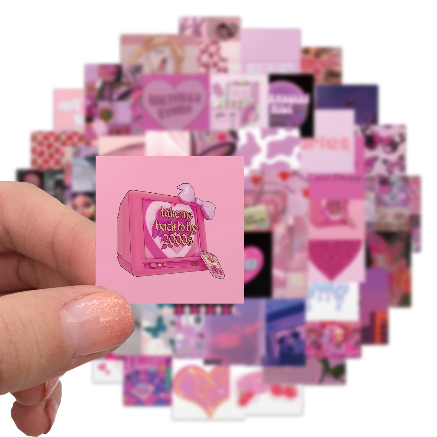50pcs Girls Style 2 Stickers