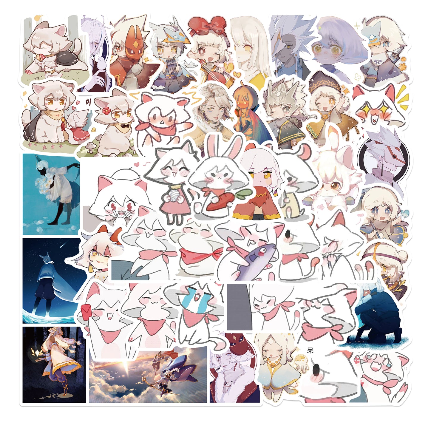 50pcs Sky Children of the Light Stickers