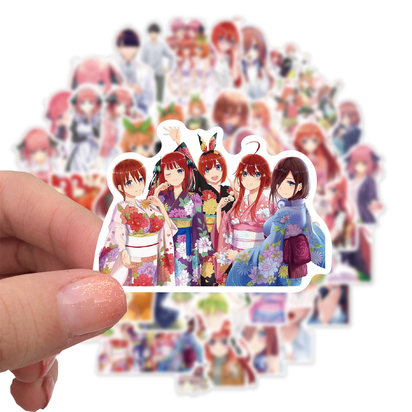 50pcs The Quintessential Quintuplets Stickers