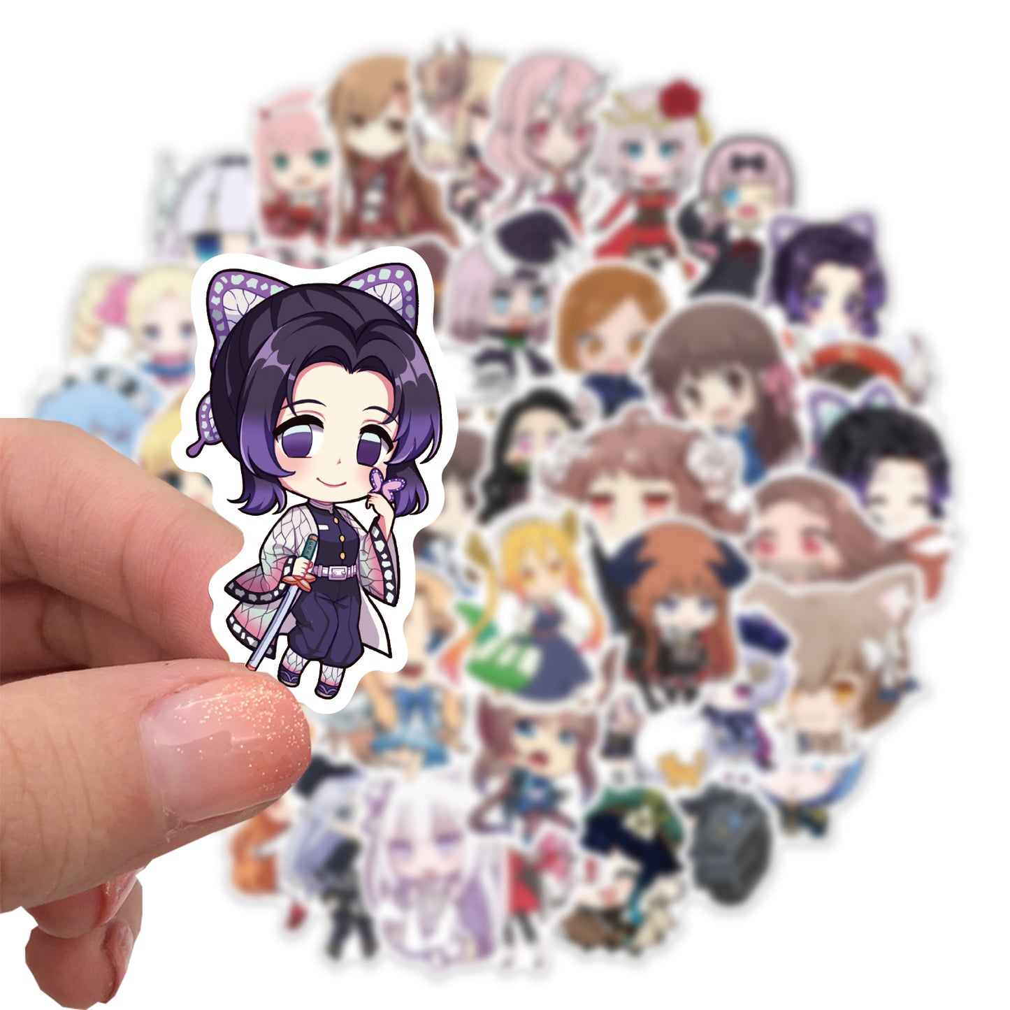 50pcs Anime Girls Stickers