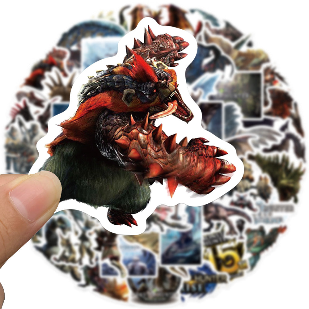 50pcs Monster Hunter 1 Stickers
