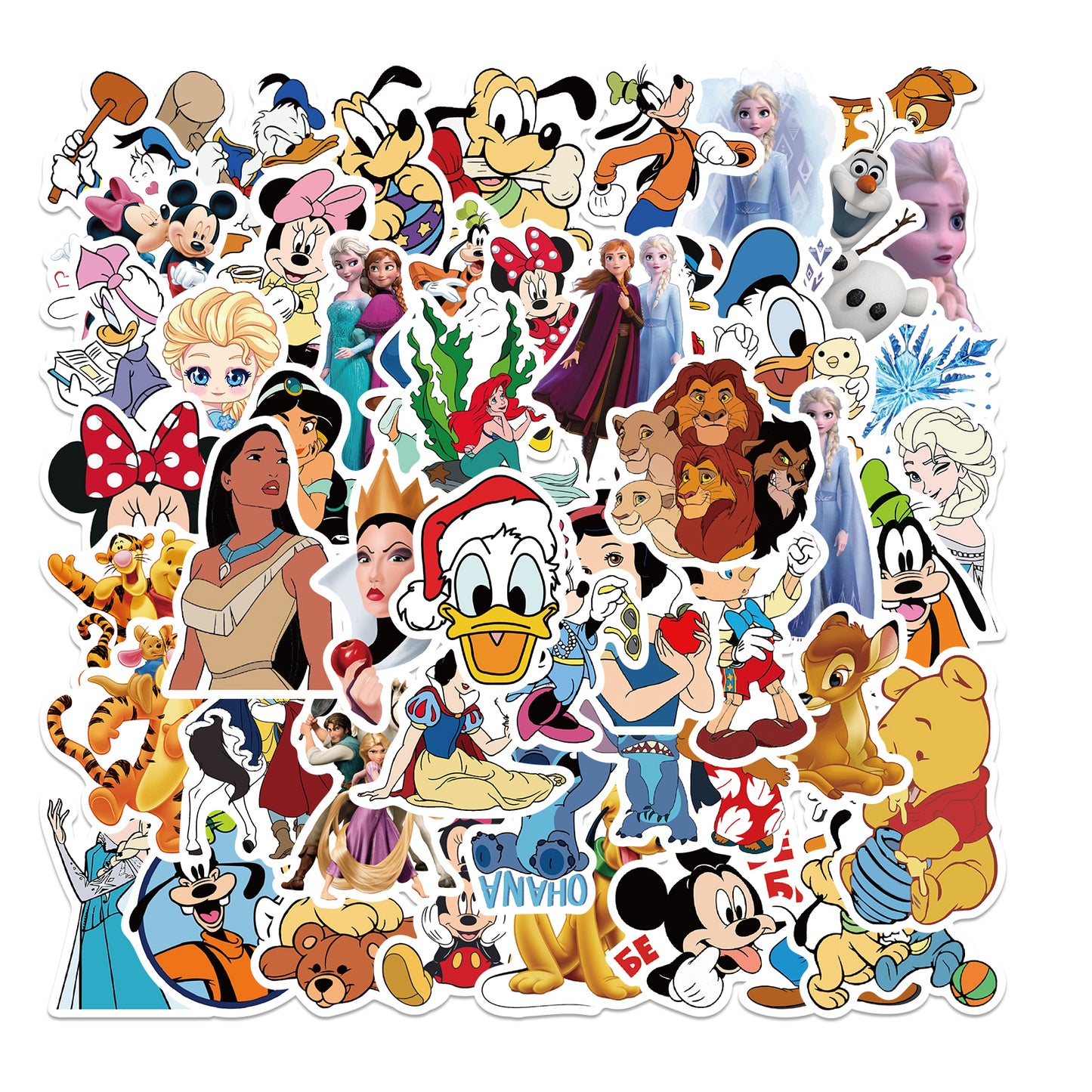 50pcs Disney Collection 2 Stickers