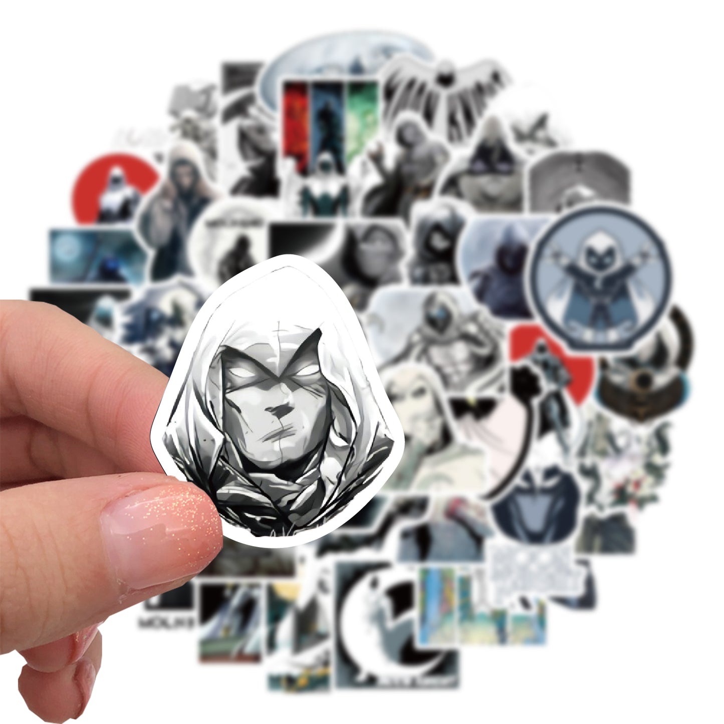 50pcs Moon Knight Stickers