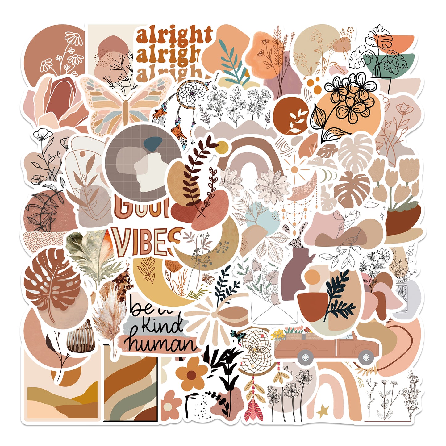 50pcs Bohemia 2 Stickers