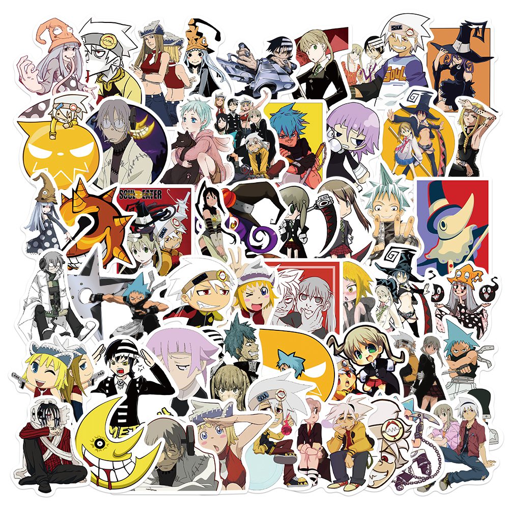 50pcs Soul Eater 2 Japan Anime Stickers