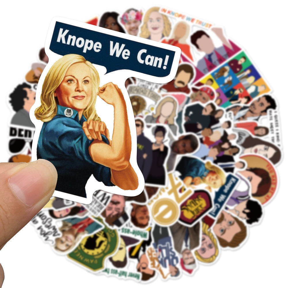 50pcs Parks and Recreation 1 Comedy TV Show Stickers