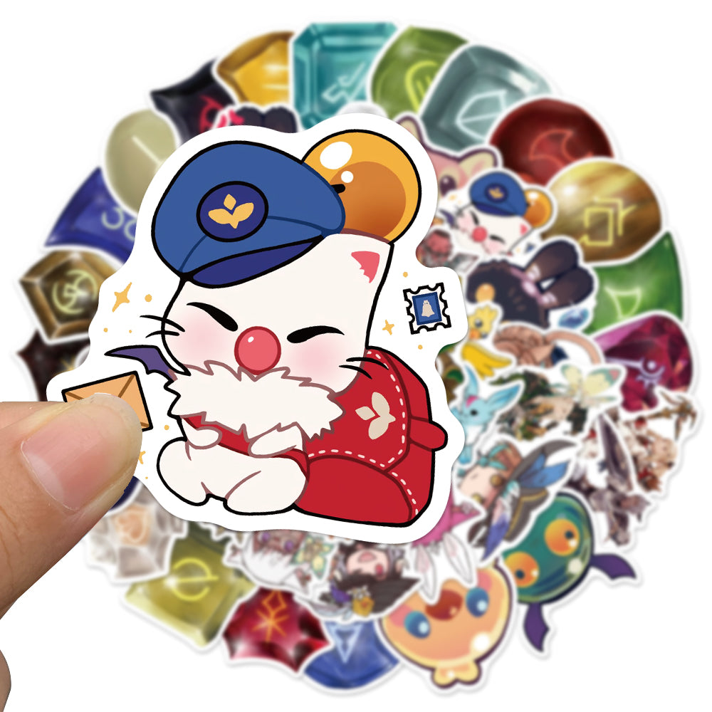 50pcs Final Fantasy RPG Game Stickers