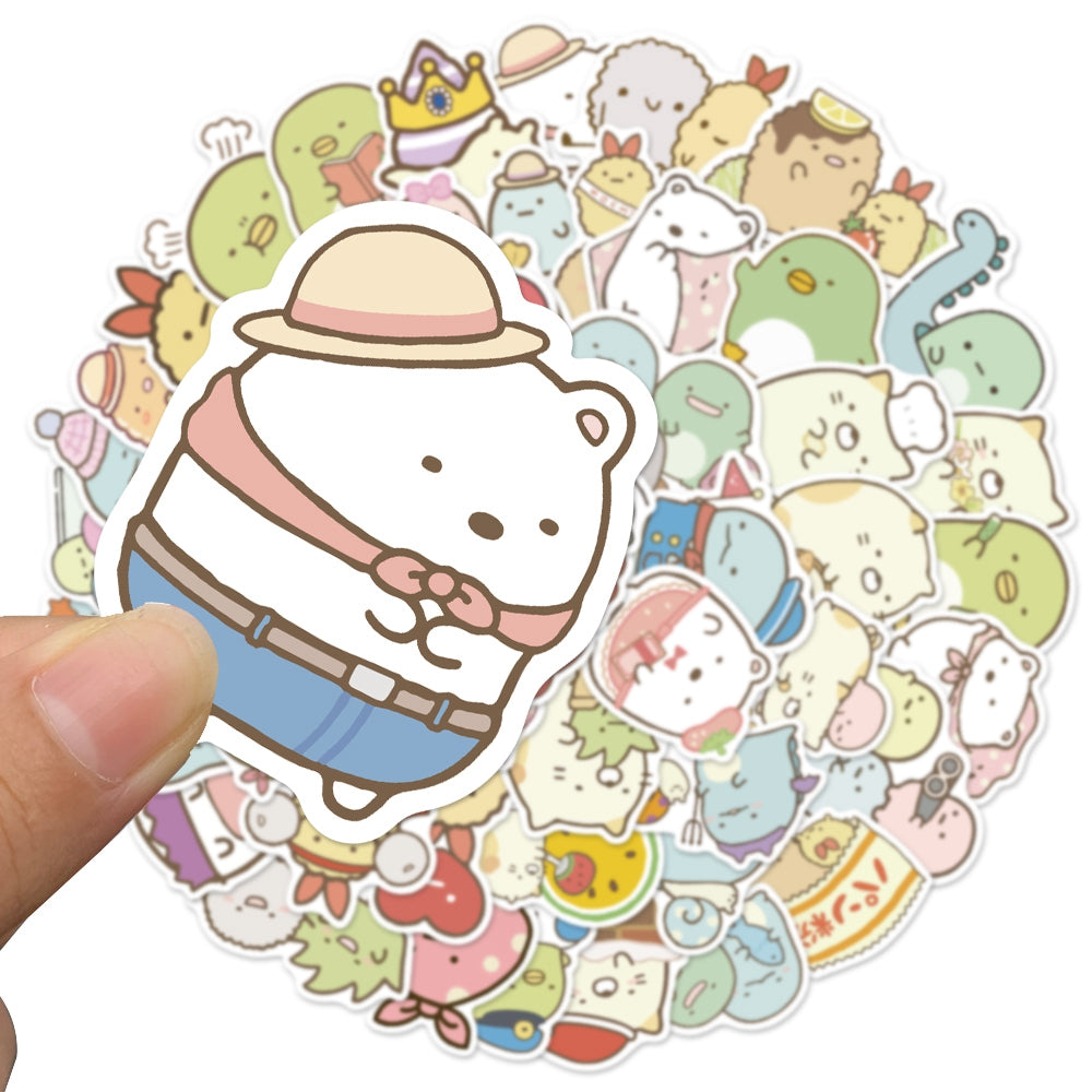 50pcs Sumikko Gurashi 2 Cute Cartoon Stickers