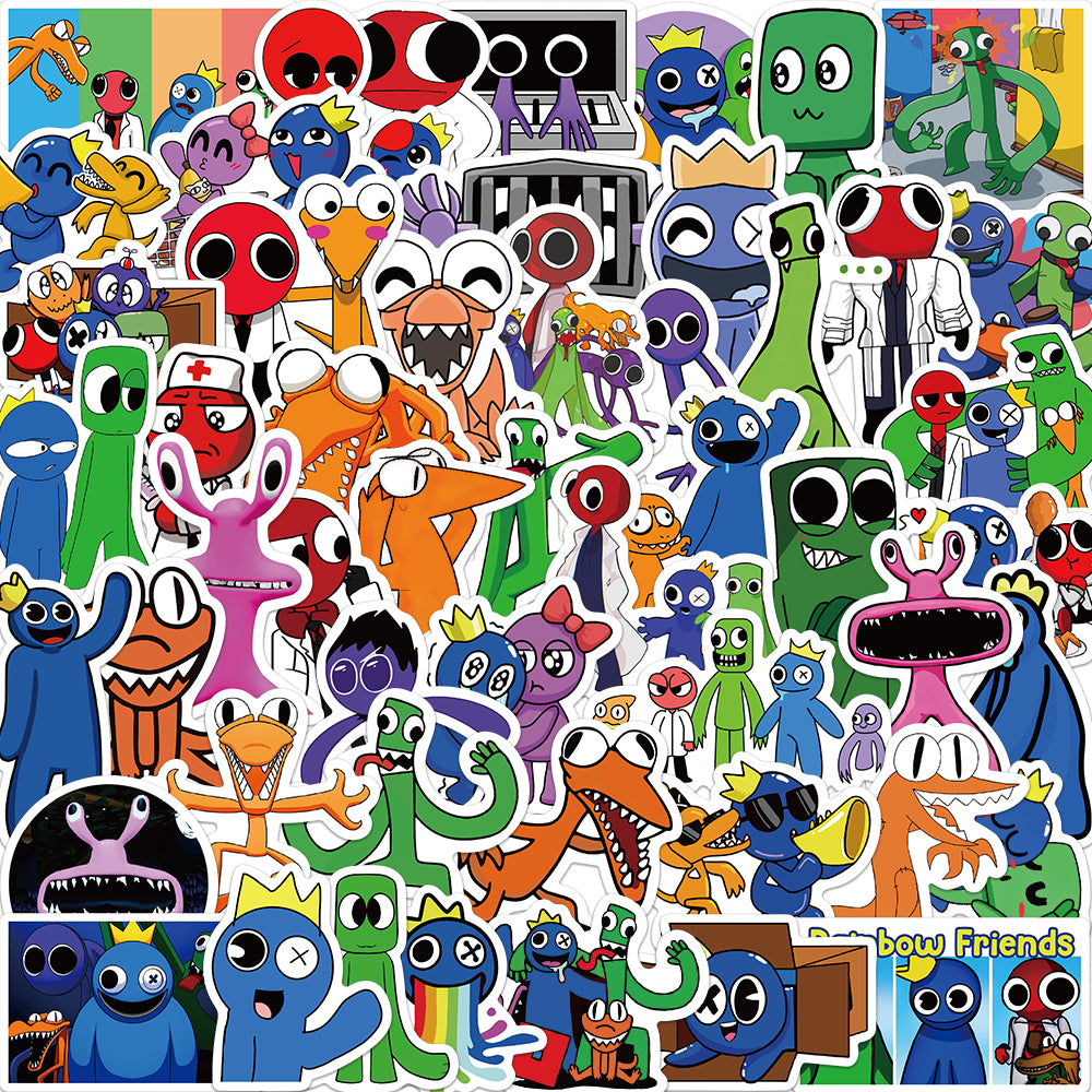 52pcs Roblox Rainbow Friends Stickers – AU Sticker World