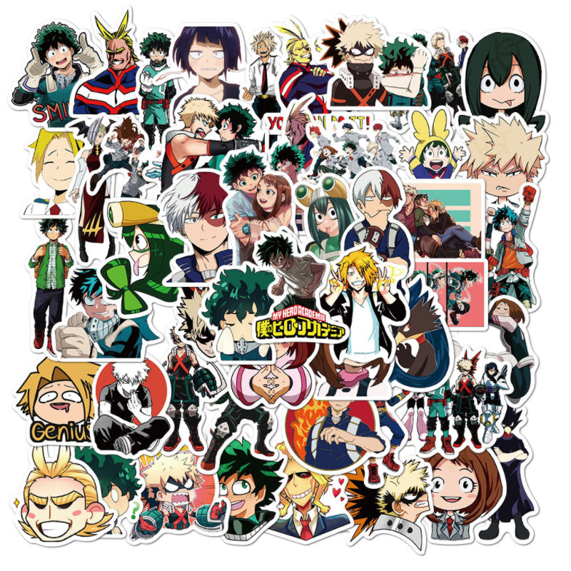 50pcs My Hero Academia 2 Stickers