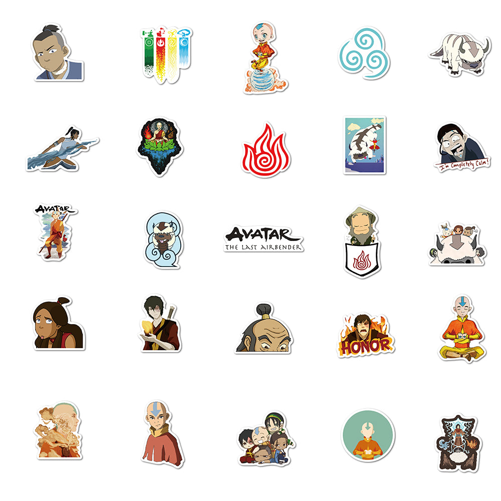 50pcs Avatar 1 Stickers