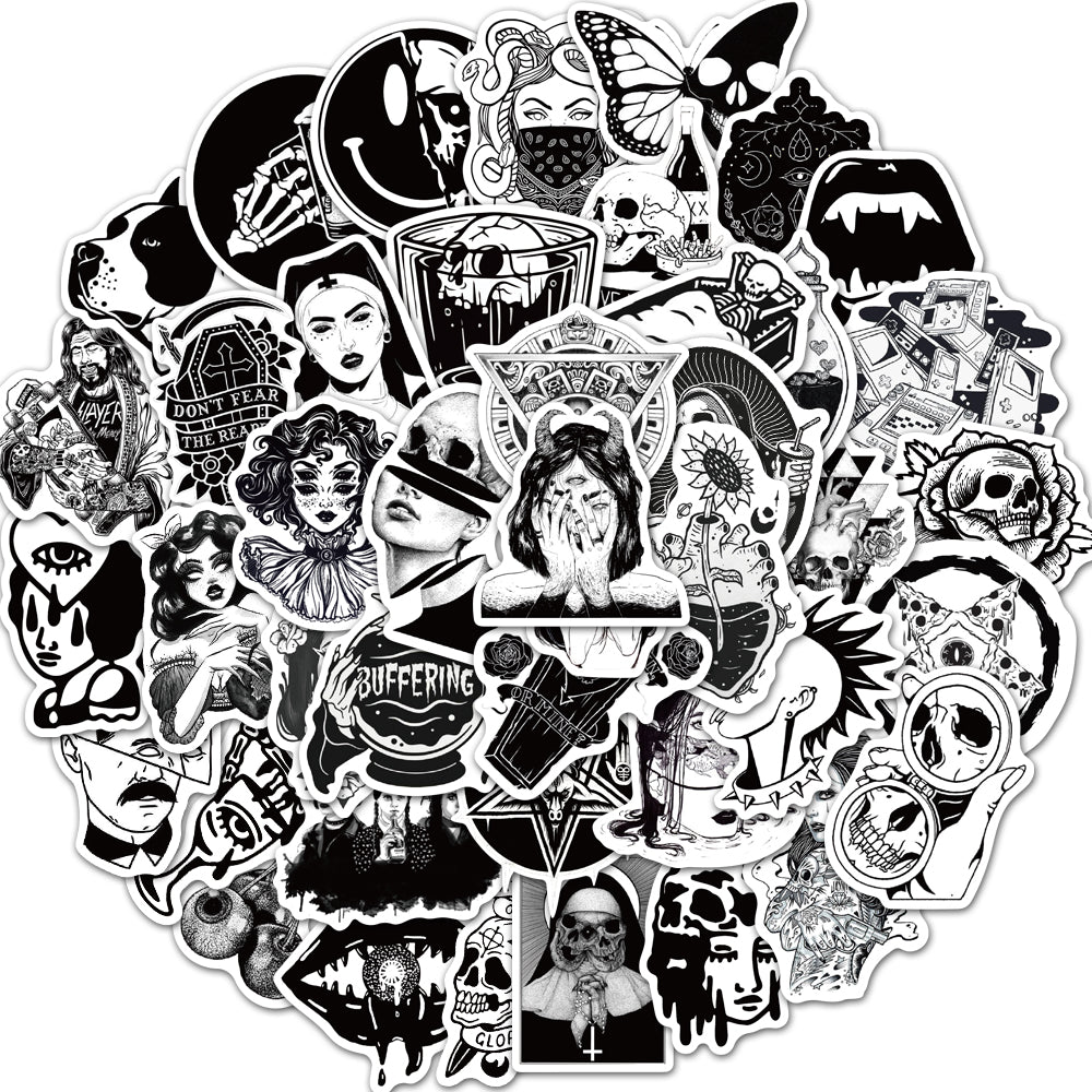 50pcs Art Gothique 1 Stickers