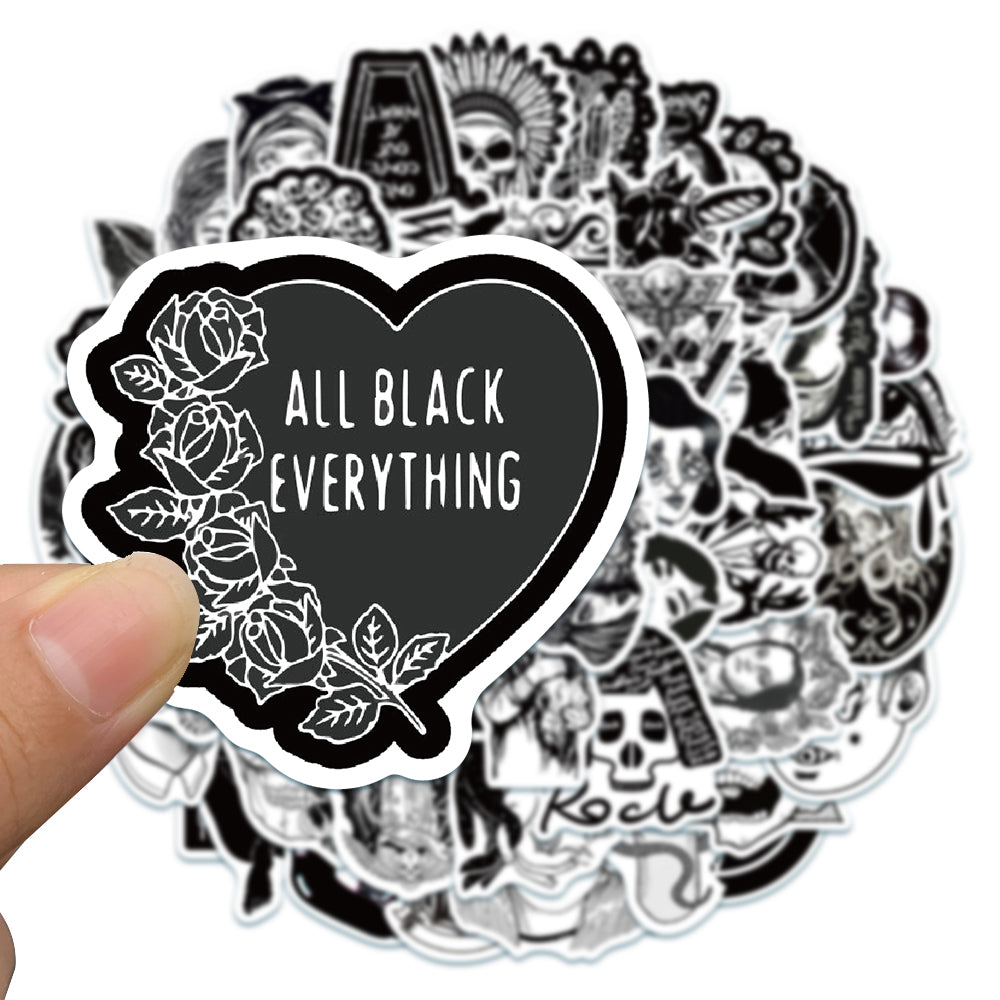 50pcs Art Gothique 2 Stickers
