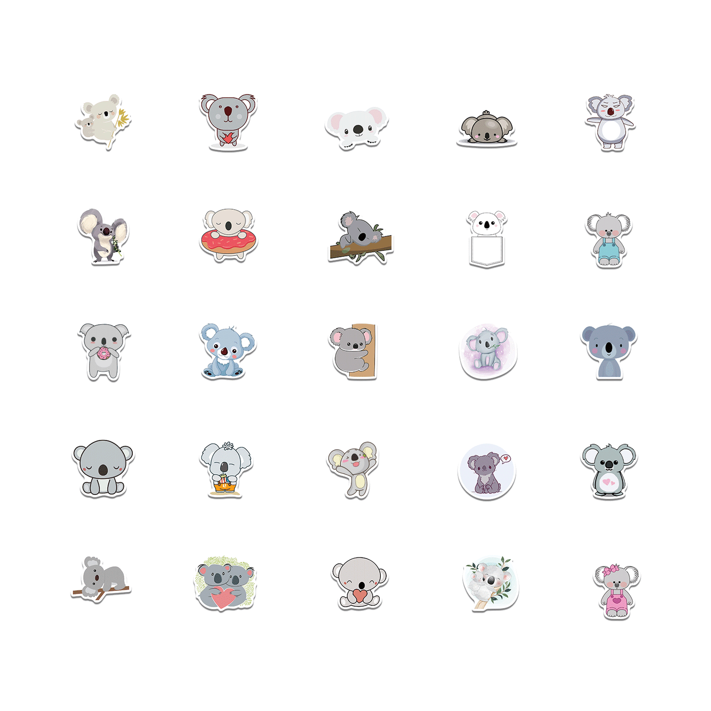 50pcs Koala 1 Stickers