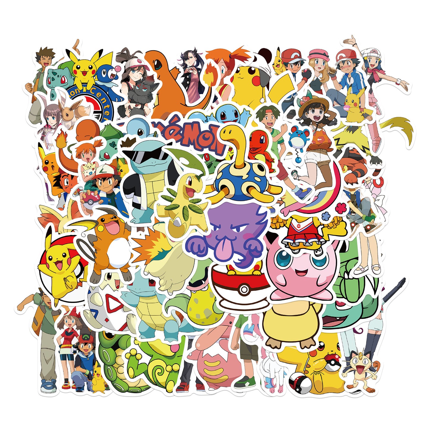 50pcs Pokemon 2 Stickers