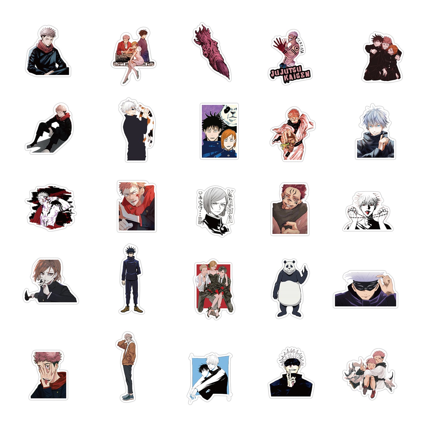 50pcs Jujutsu Kaisen 2 Stickers