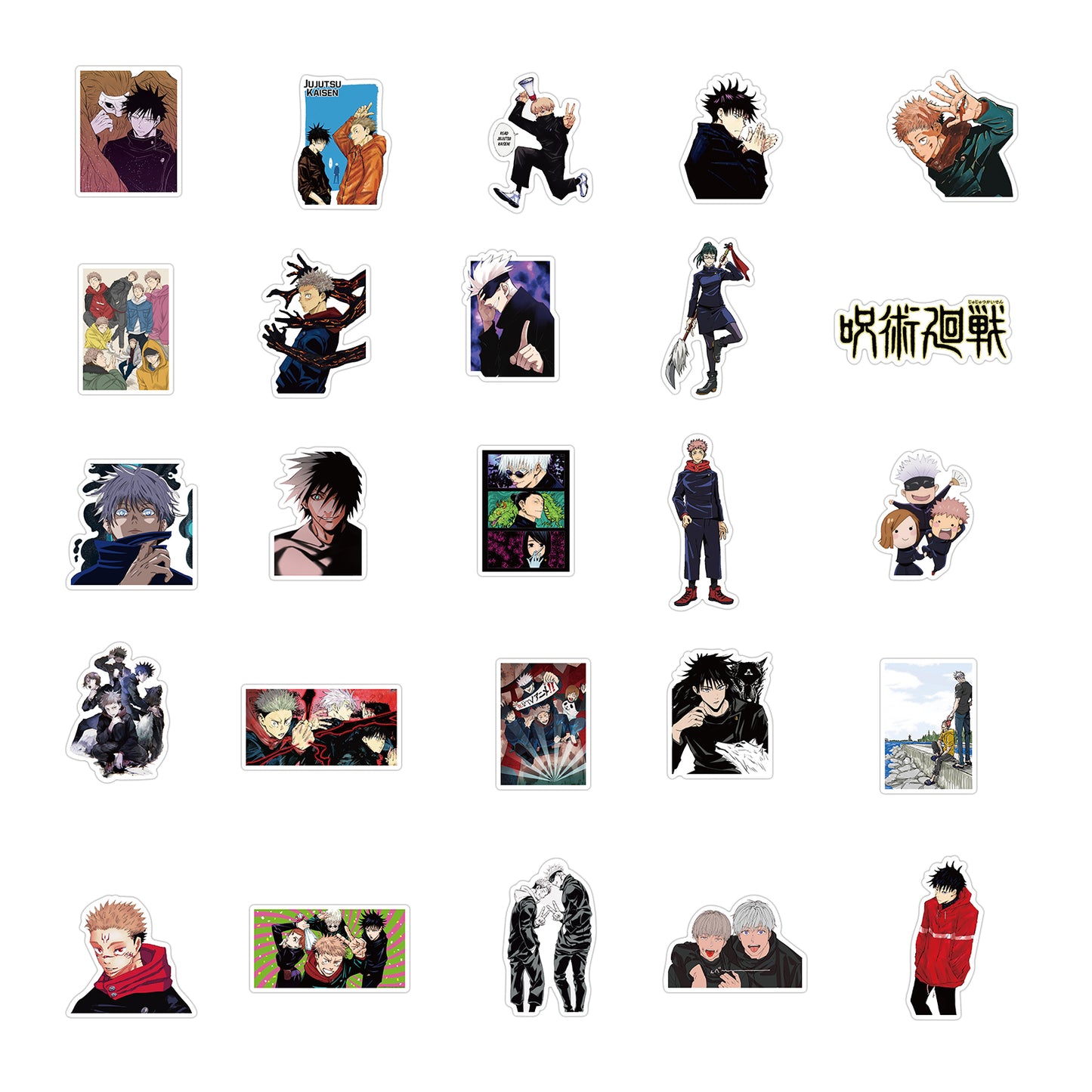 50pcs Jujutsu Kaisen 2 Stickers