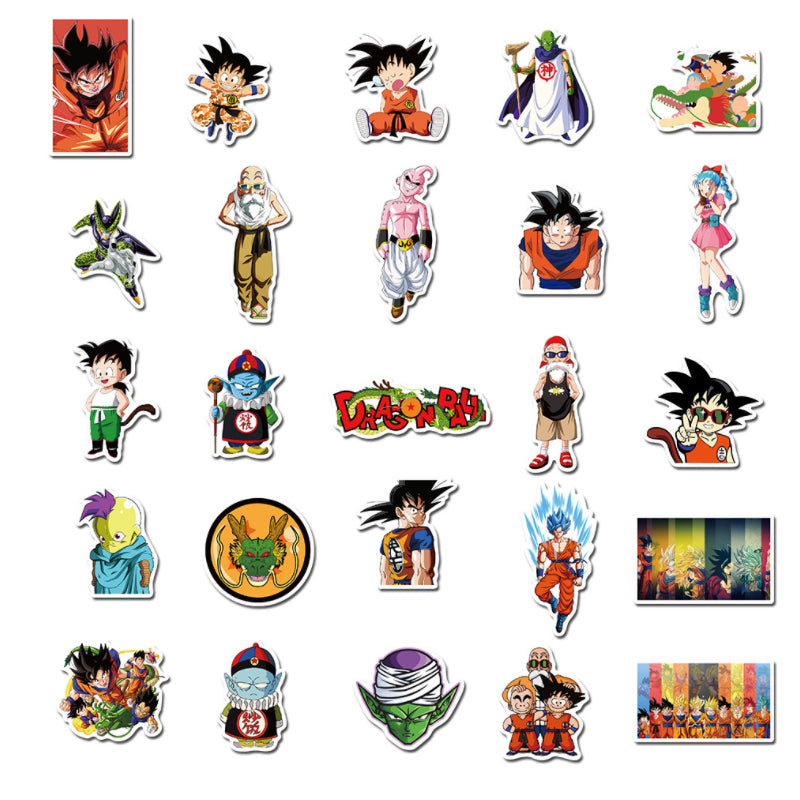 50pcs Dragon Ball 2 Stickers