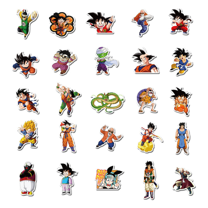 50pcs Dragon Ball 2 Stickers