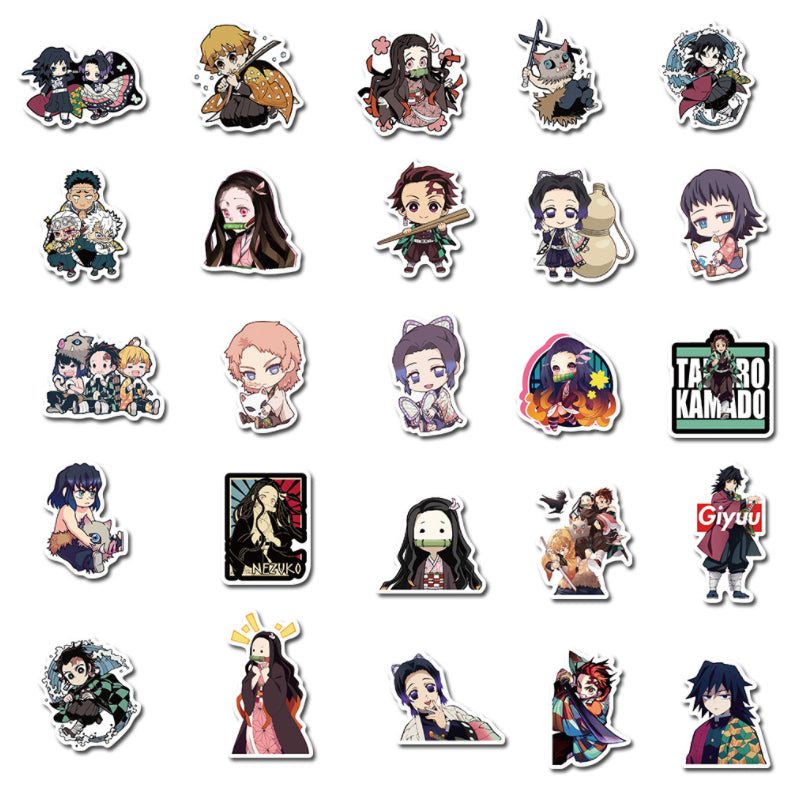 50pcs Demon Slayer 2 Stickers