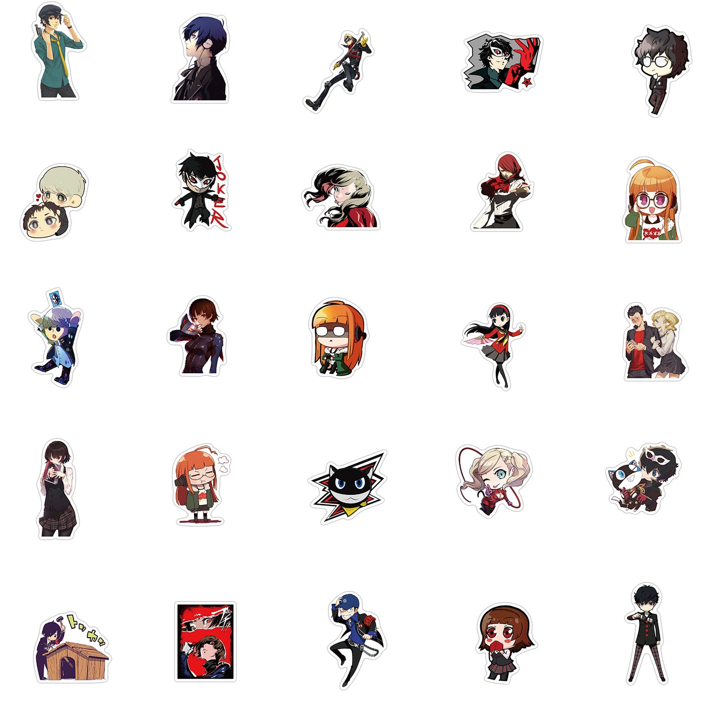 50pcs Persona 1 Stickers
