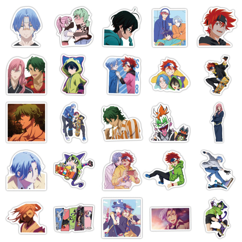 50pcs SK8 the Infinity 1 Japan Anime Stickers