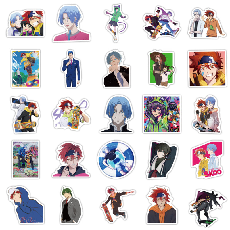 50pcs SK8 the Infinity 1 Japan Anime Stickers