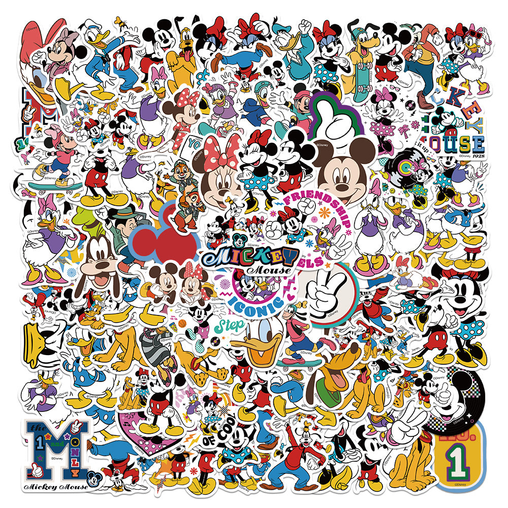 100pcs Cartoon Mouse Stickers