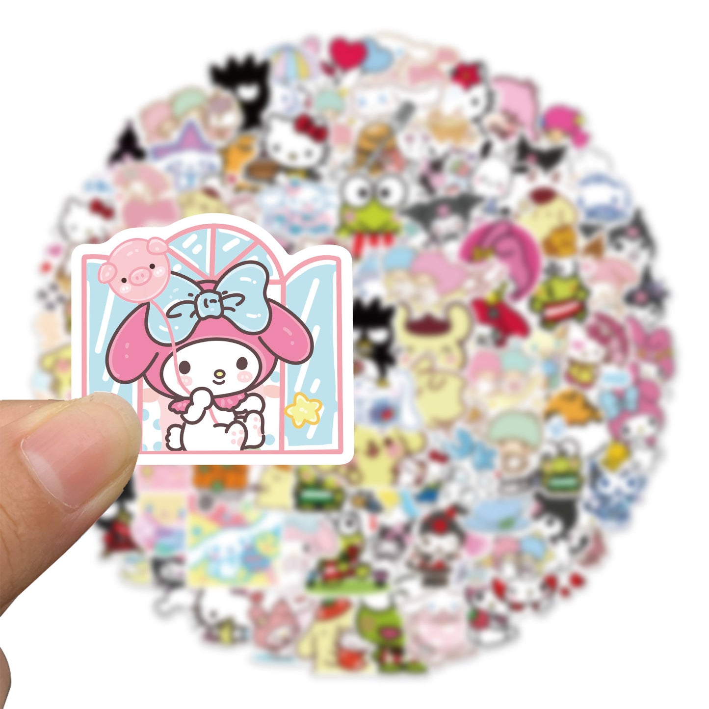 100pcs Sanrio Stickers