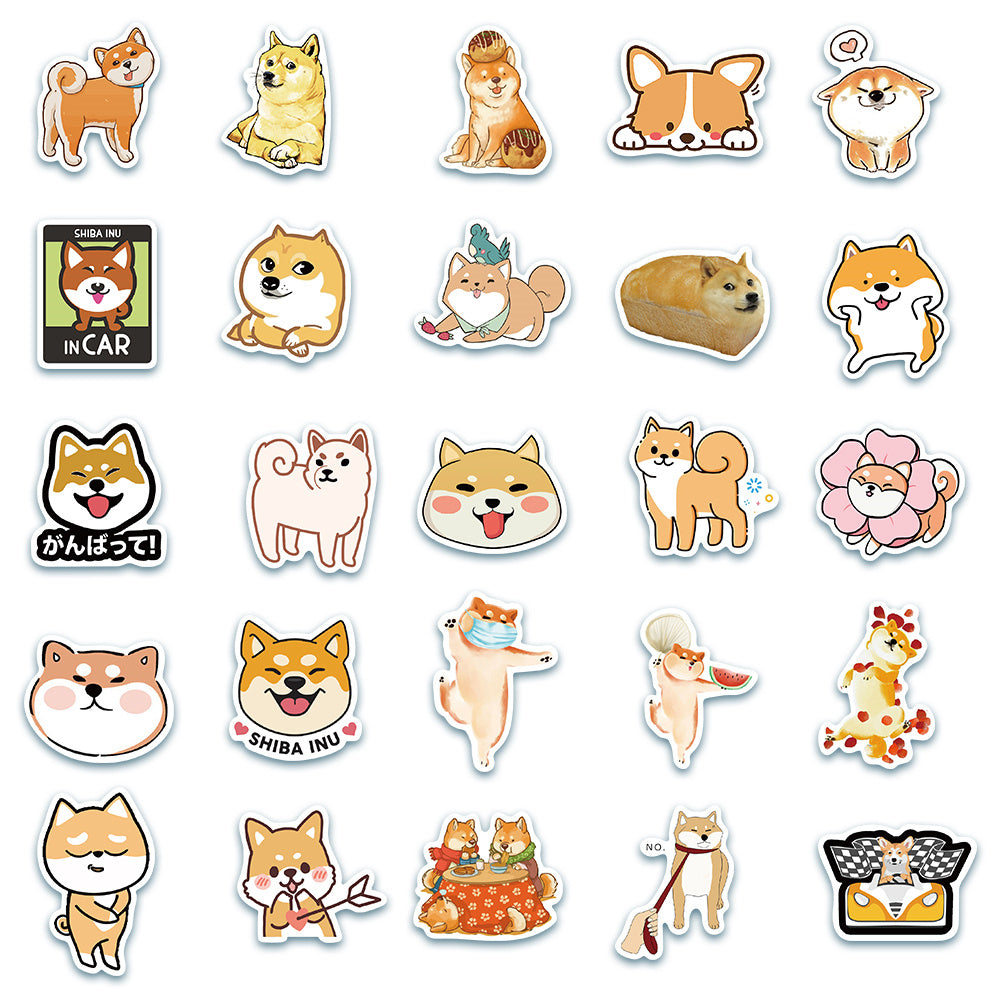 75pcs Animals Emoji Stickers