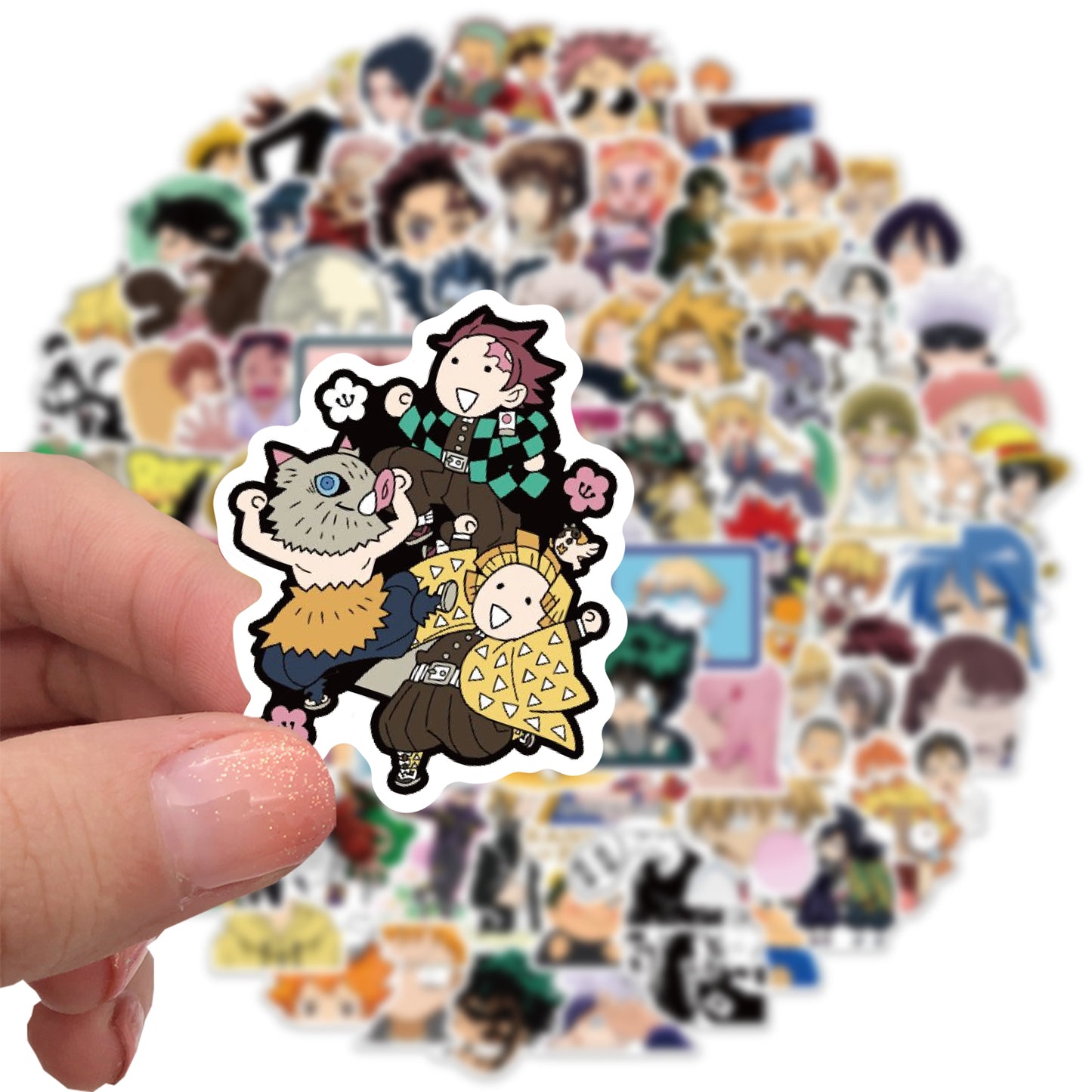 100pcs Anime Collection Stickers