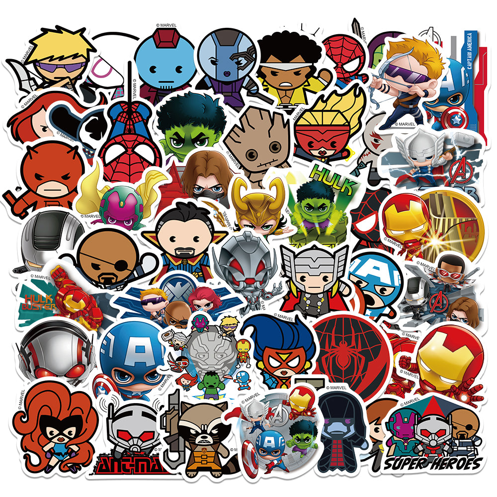 50pcs Avengers 3 Stickers