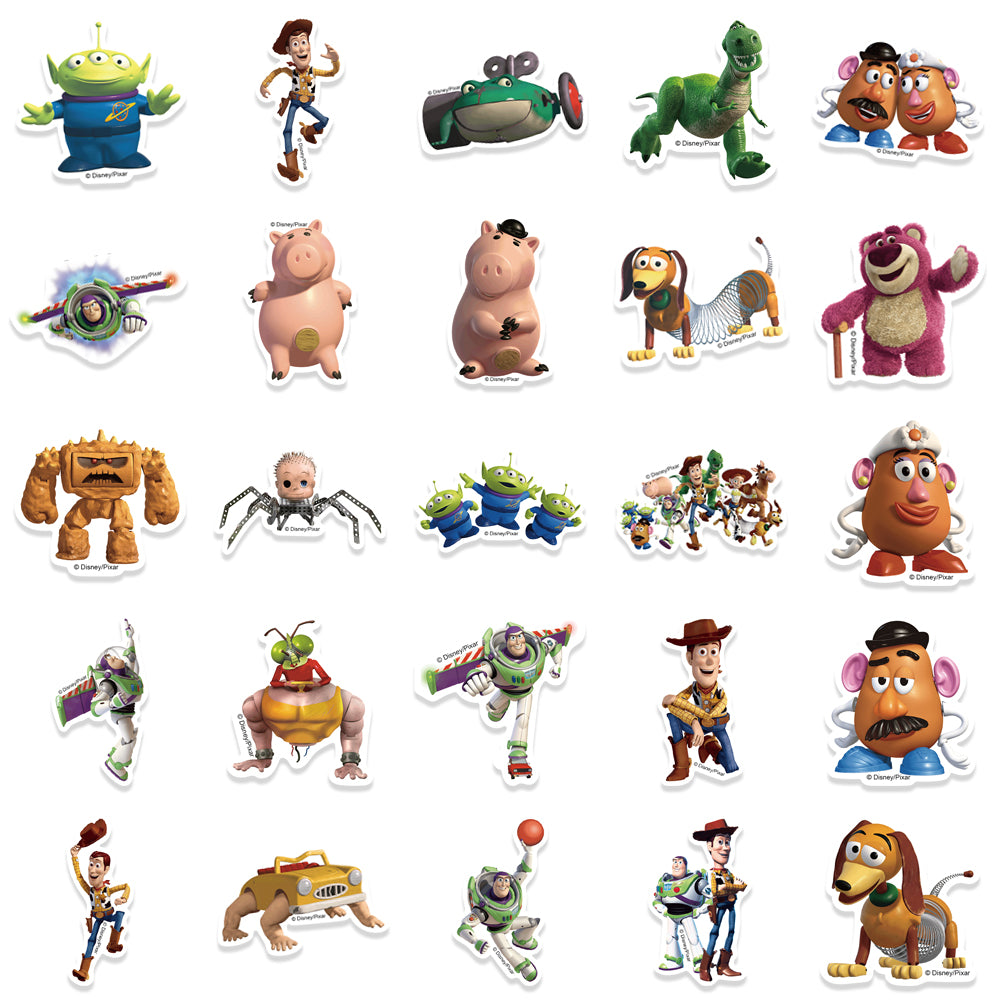 50pcs Toy Story Stickers